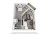 1 Bedroom 1 Bath - B